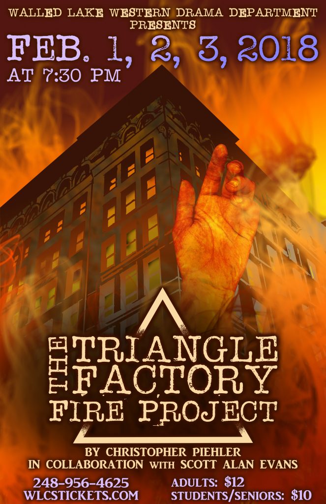The Triangle Factory Fire Project Poster Walled Lake Schools